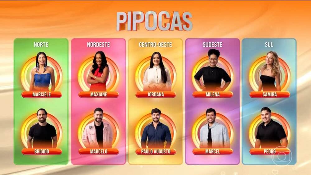 Pipocas do BBB 26: conheça os participantes escolhidos pelo público